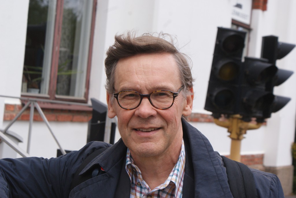 Anders Johnsson som under 2015 samlar in fakta till en ny biografi om Gustaf Dalén. BILD: ELIN ANDERSSON